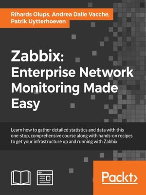 cover image of Zabbix: Enterprise Network Montioring Made Easy